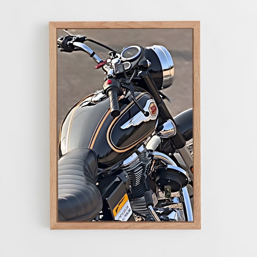 Poster Vibration Balle – affiche Royal Enfield (vue 4)